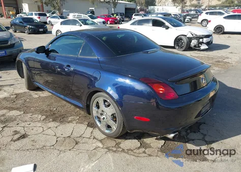 2002 Lexus Sc 430 z USA, uszkodzony, nr VIN JTHFN48Y320017132